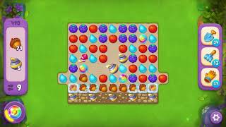 Gardenscapes - Level 490 Gameplay | Candy Girl screenshot 4