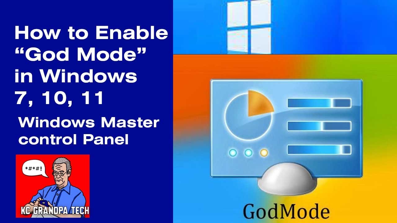 How to Activate "God" mode in Windows 7, 10, 11. What is it, how to use