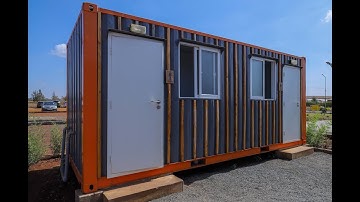 20 foot Ablution Container | Toilet blocks made using shipping containers