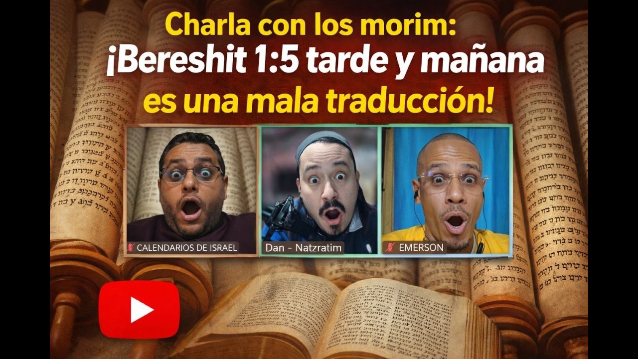 Bereshit 1:5 - Tarde y Mañana es una pésima traducción! #Bereshit #ErevYBoker #CalendarioBiblico