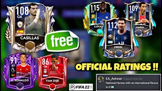 FIFA MOBILE 22 CARDS & NEW PRIME ICONS IN FIFA MOBILE 21! NATIONAL HEROES | LEAKS | FIFA MOBILE 21