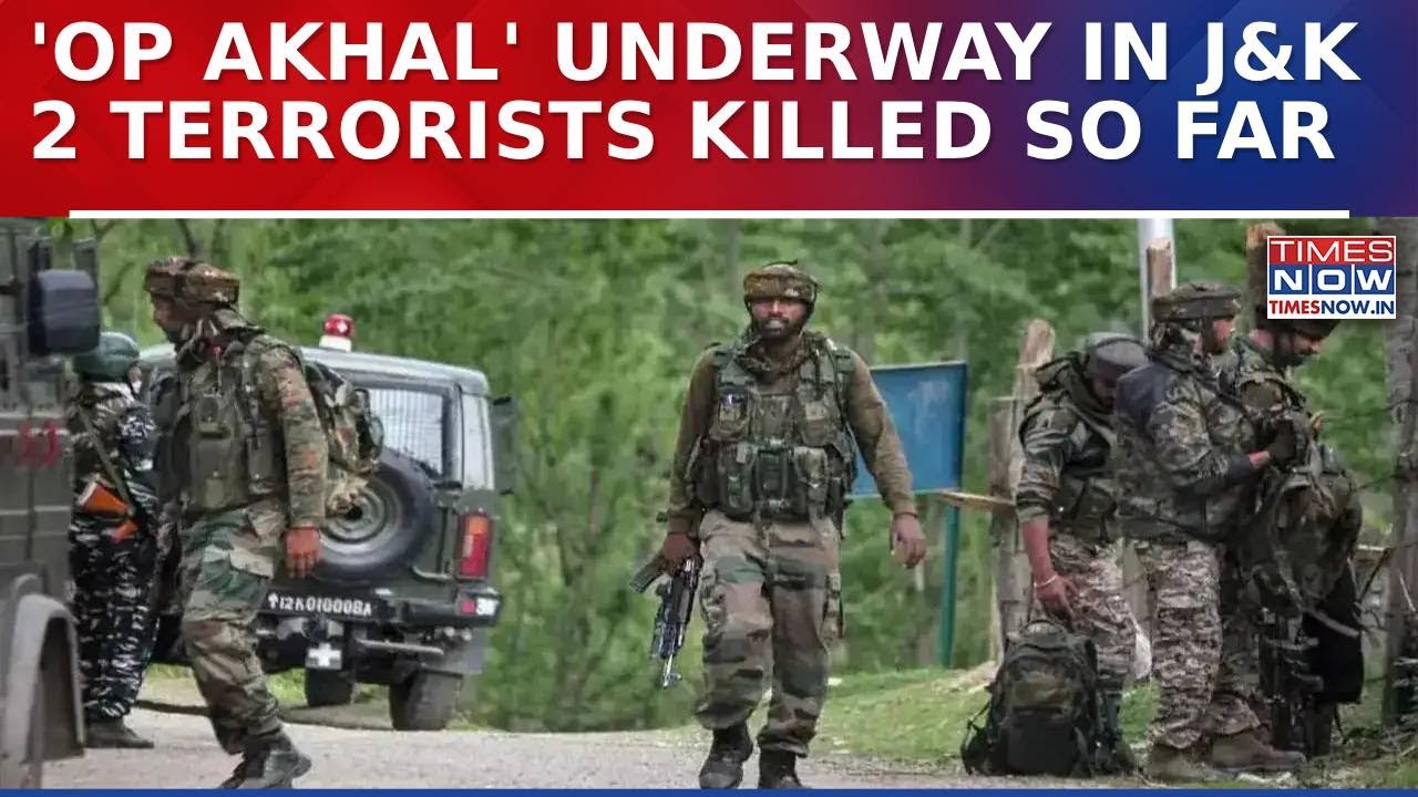 Jammu Kashmir: 'Op Akhal' Underway In Kulgam After Overnight Firing, 2 Terrorists Killed So Far