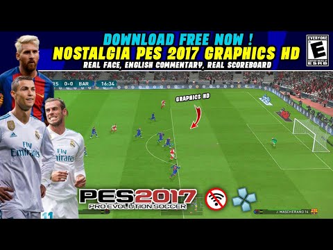 PES 2017 PPSSPP Android Offline Graphics HD