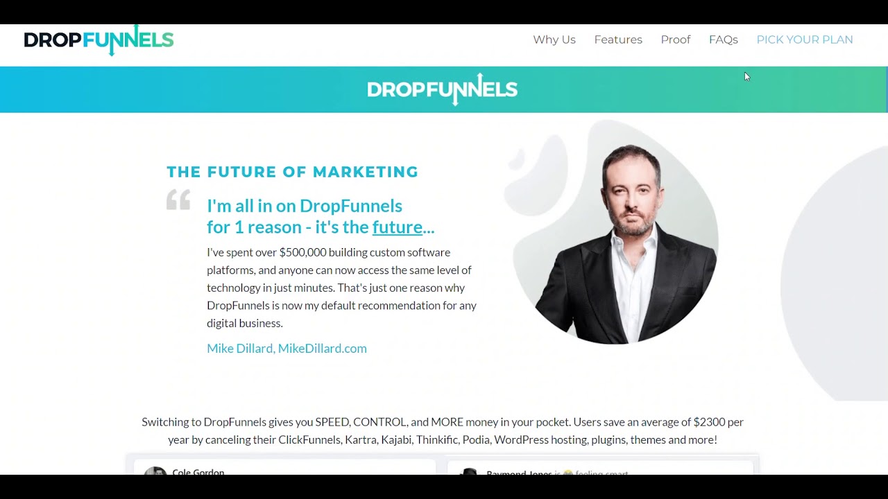 Hurry Now!  Get Dropfunnels First 28 Days Free...
