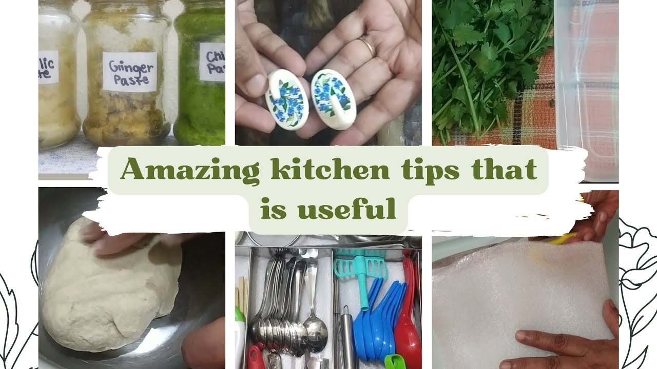 5 kitchen tips that is helpful with no waste