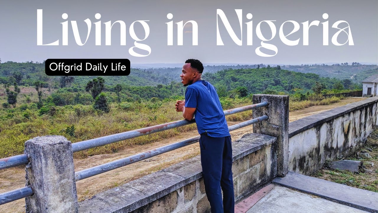 Living in Nigeria off grid daily life | living alone | introvert life