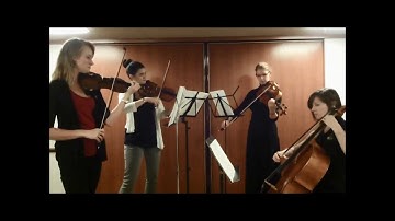 Etta James At Last--acoustic string quartet cover by Thalia Strings