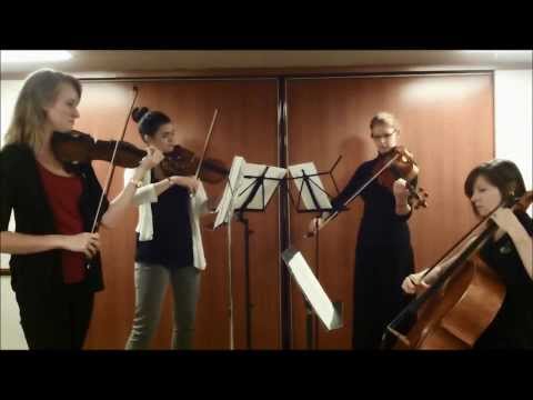 Etta James At Last--acoustic string quartet cover by Thalia Strings