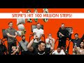 The STEPR's achieve 100 MILLION STEPS!