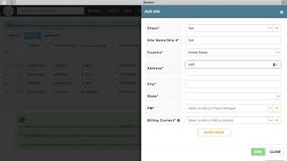Create Request with New Client in LOGitEASY eForm