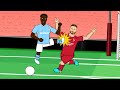 Doku kicks mac allister liverpool vs man city 11 goals highlights