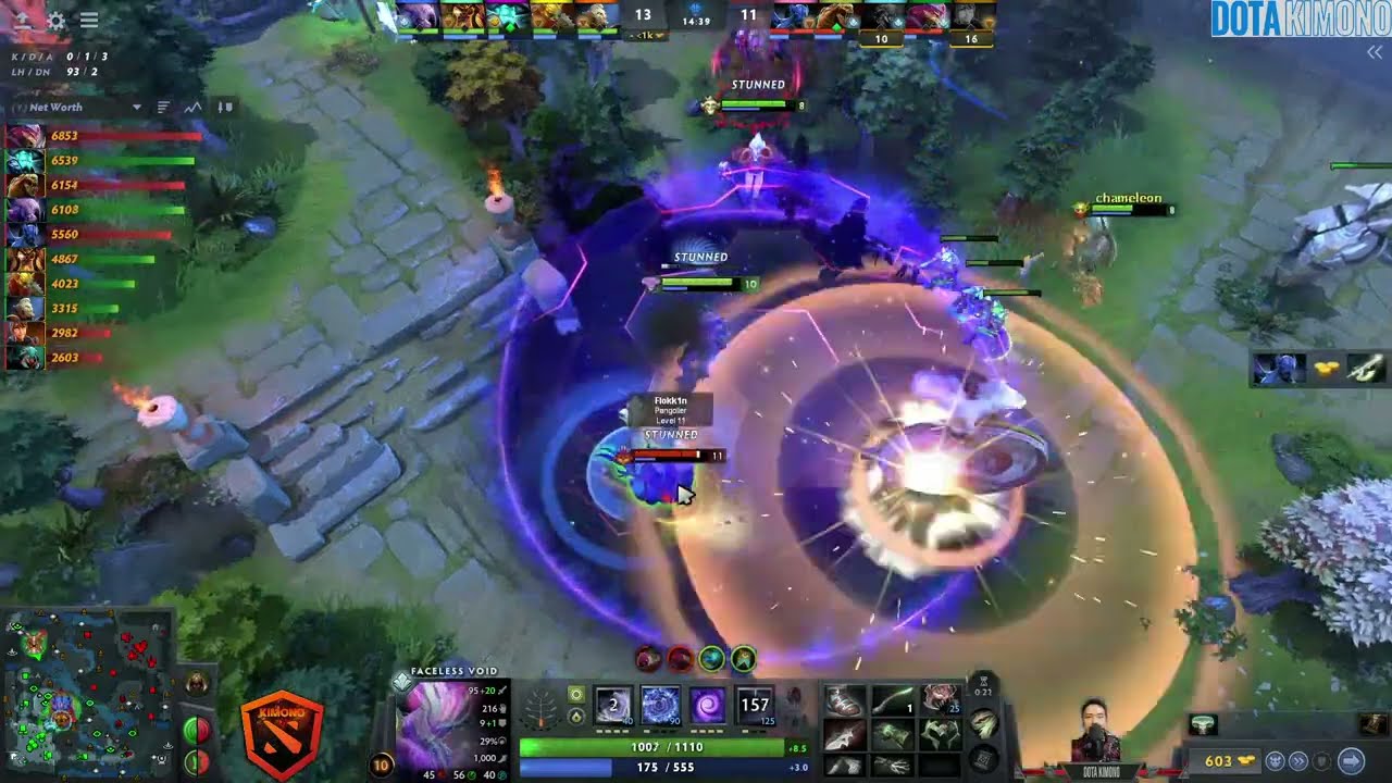 New Patch 7.38 - Collapse Faceless Void Offlaner - Dota 2 (Full Gameplay with no commentary)