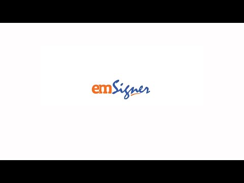 emSigner: Product Demonstration