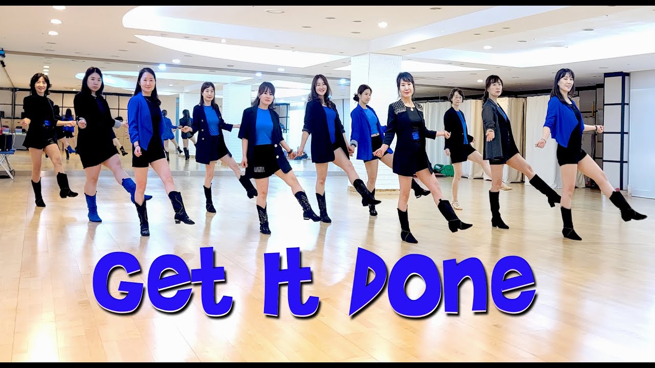 GET IT DONE - LINEDANCE (Mike Liadouze) - YouTube