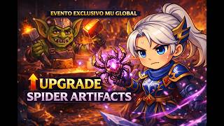 [MU GLOBAL - ALFHEIM] NINGUÉM FALA DESSE EVENTO… MAS ELE É MUITO OP! 🕷️ SPIDER ARTIFACTS