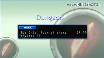 Thann Avabel Dungeon : Tue only : Room of sharp crystal