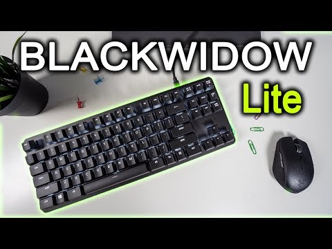 NEW Razer Blackwidow Lite Keyboard Review and Sound Test