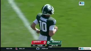 Michigan State Scores on the First Play of the Game with Trick Play