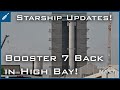 SpaceX Starship Updates! Super Heavy Booster 7 Moved Back to Production Site! TheSpaceXShow