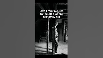 Otto Frank returns to the Secret Annex where he and his family hid for 25 months #history