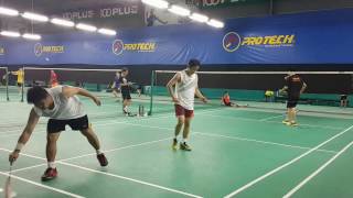 20161129-1@Semenyih: 羽家少林 vs 7S (15-21, 21-18, 17-21)