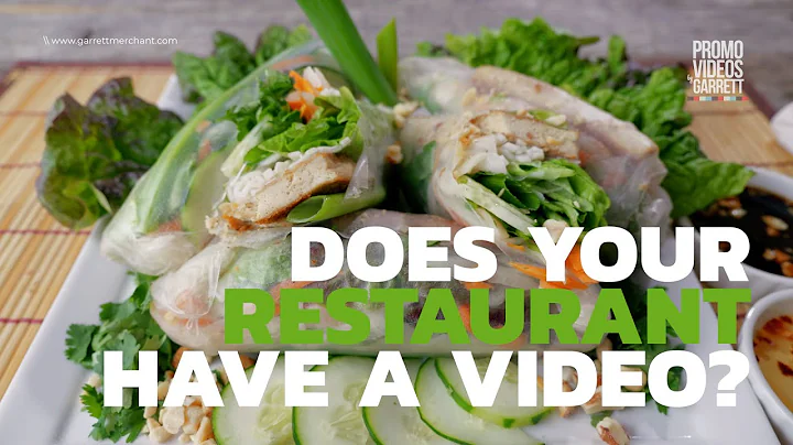 Restaurant Promotional Videos By Garrett Merchant, Alabama USA