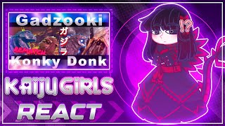 Kaiju Girls React to Gadzooki Vs Konky Donk Rematch - (🇲🇽/🇺🇲/🇧🇷) - Gacha Club