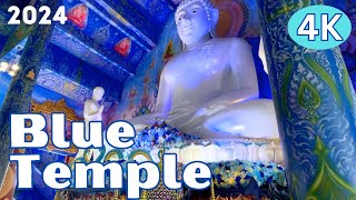 The Blue Temple Chiang Rai, Thailand - Wat Rong Suea Ten - Temples of Chiang Rai. #thebluetemple