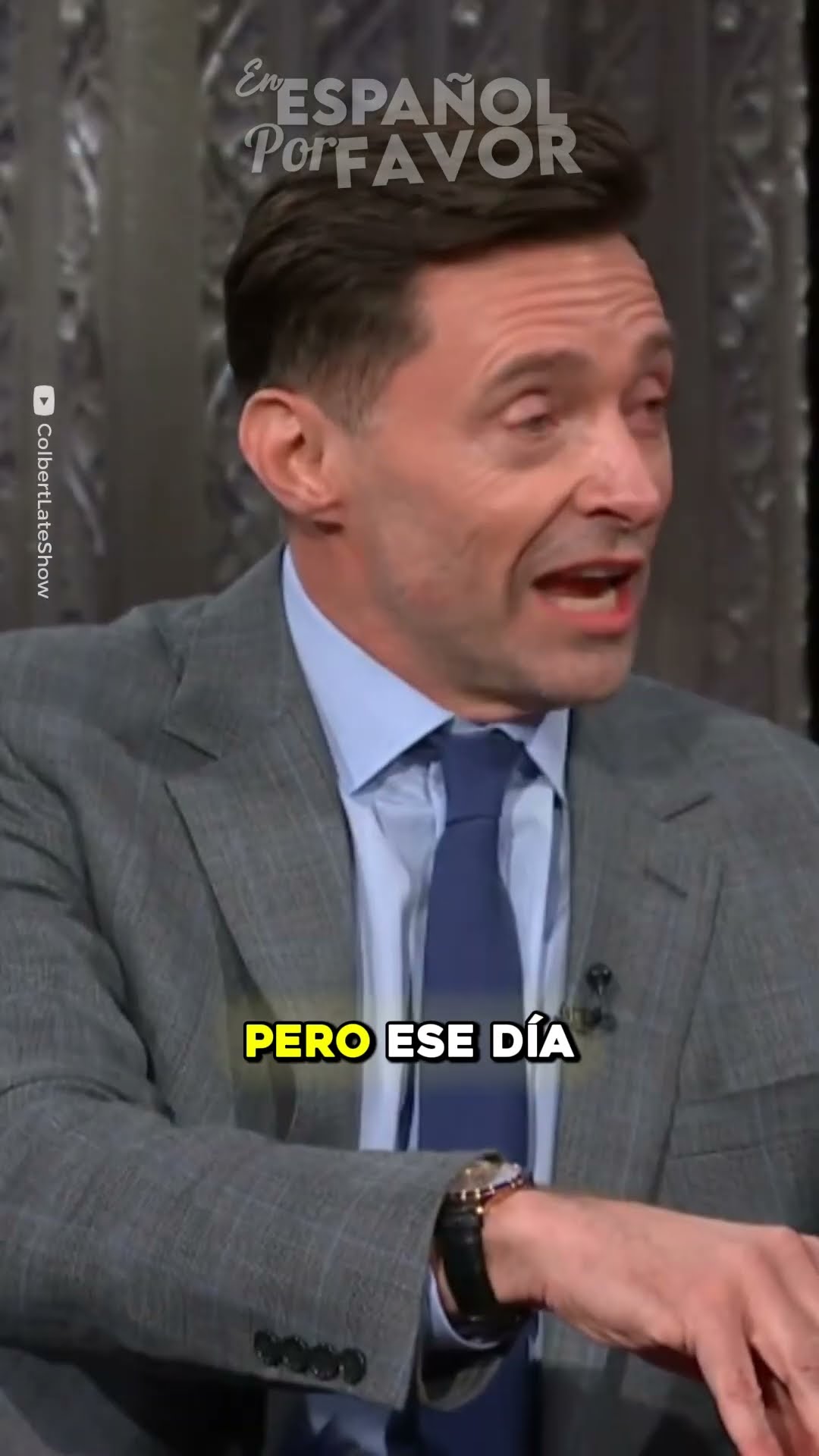 El día que Hugh Jackman conoció a STAN LEE #marvel #español #wolverine #stanlee #comics #comicon