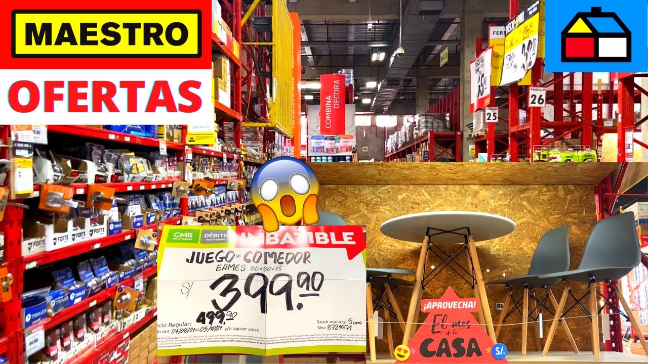 🧰😎Ofertas MAESTRO PERÚ🏠TOUR LIQUIDACIÓN🔥SODIMAC HOMECENTER🚨HERRAMIENTAS