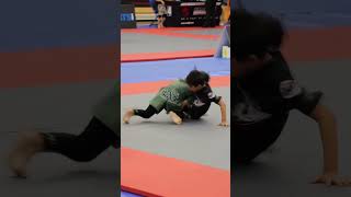 Nabjj Champion Stevie perfectly utilizes his wrestling and his jiujitsu to win his match in the Nogi