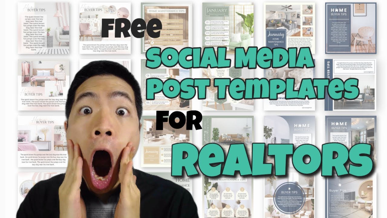Free Real Estate Social Media Marketing Templates For Realtors ...