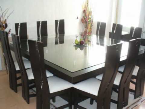 Comedores minimalistas youtube Mesas de comedor minimalistas
