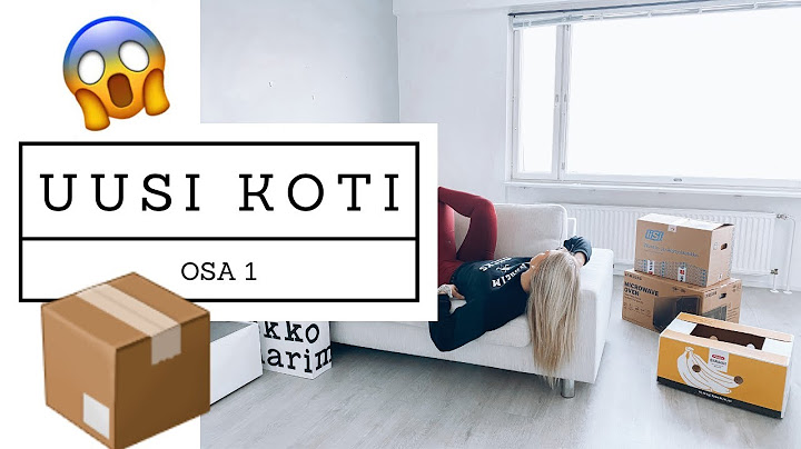MUUTTO VLOG | osa 1: Muutin OMAAN kotiin!!📦✨