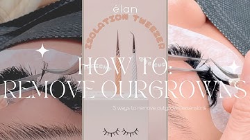 How To Remove Outgrown Lash Extensions (It