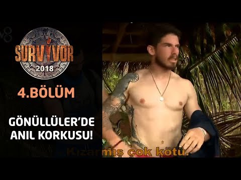 Survivor 2018 | 4.Bölüm |  Gönüllüler'de Anıl korkusu! 'Kaburgada kırık olabilir'