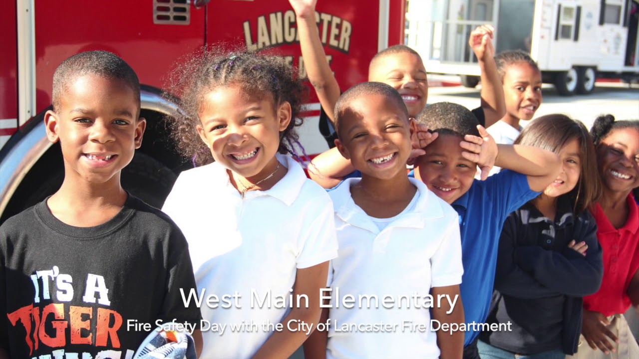 Lancaster ISD Fire Safety Day at WME! YouTube