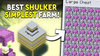 Minecraft NEW Shulker Farm Tutorial  EASY & FAST  1820 P/H!