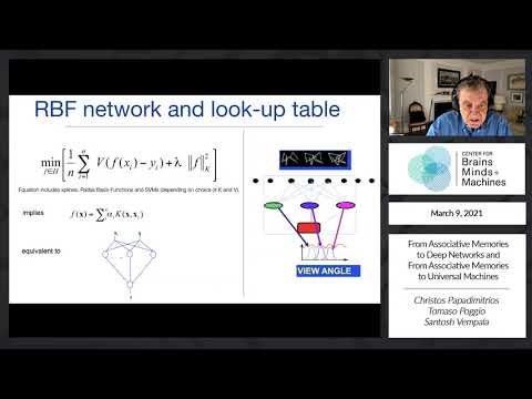 From Associative Memories to Deep Networks and from Associative Memories to Universal Machines