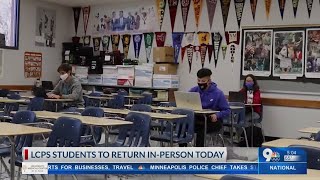 LCPS students to return in-person today
