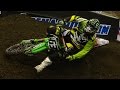 Kawasaki sweep at amsoil arenacross opener  mxptv gate drop