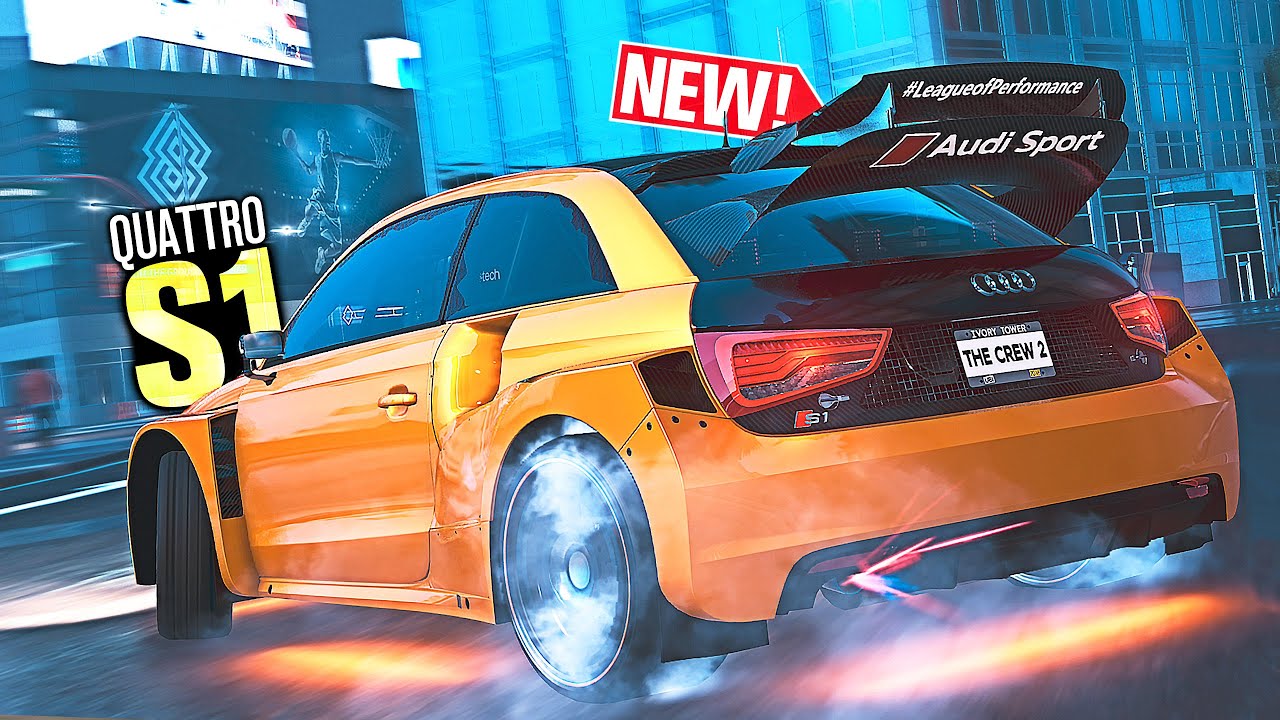 The Crew 2 NEW Audi S1 EKS Quattro Customization! YouTube