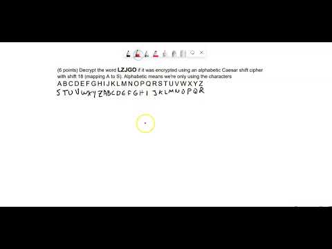 QR 103x Decryption Using Alphabetic Caesar Shift Cipher