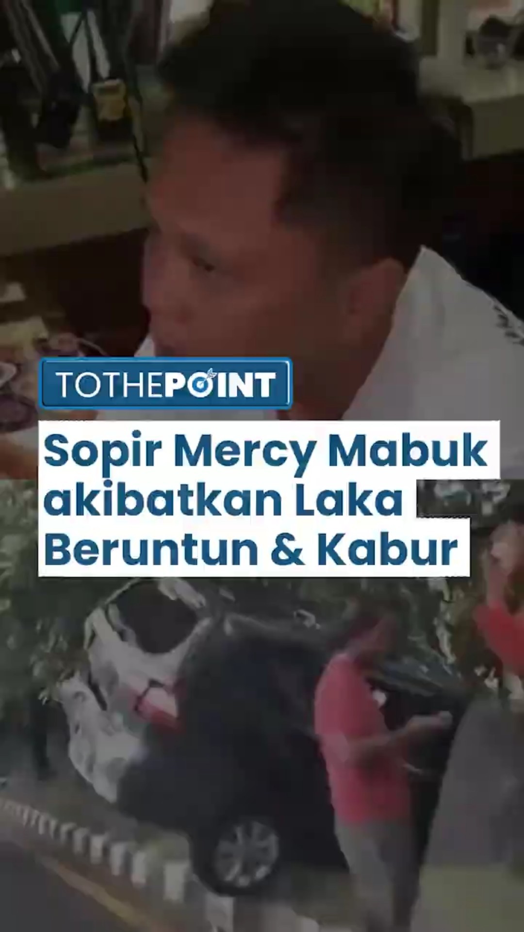 Sopir Mercy yang sebabkan Laka Beruntun di Kenjeran Akui Mabuk: Mabuk Saya, Minum Bir 2 Botol