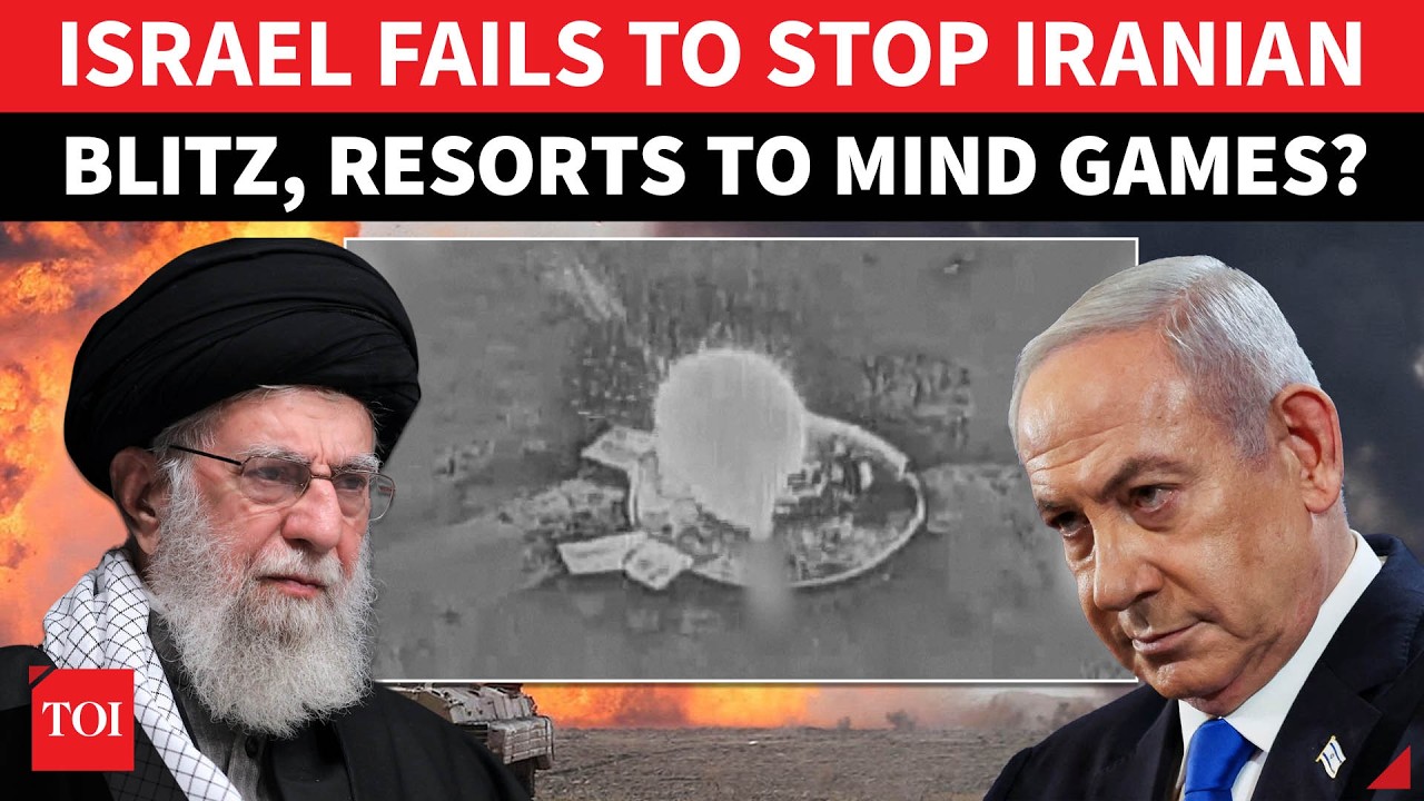 Israel ‘UNABLE TO BLOCK’ Iranian Missiles, Netanyahu Shifts To Mind Games? ‘Khamenei Is Dead’