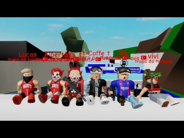 entrei na tropa da Turquia e assaltei um banco #roblox #kelvinblox #tu