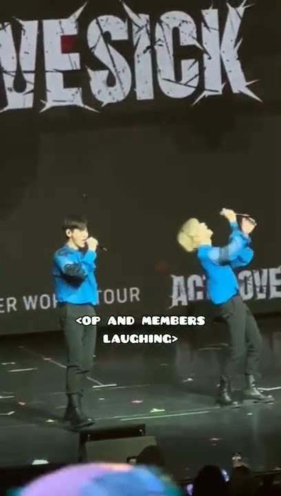 Not Taegyu leaving Soobin alone in stage because they were embarrassed of him😭#txt