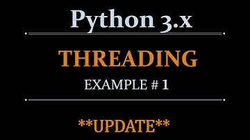 Python Threading Tutorial - Threading Example #1 Image Downloading (update)