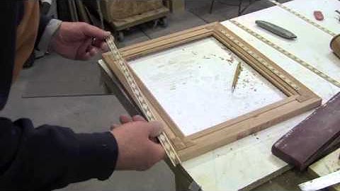 Make a Picture Frame with Diamond Inlay Banding - Pt 1