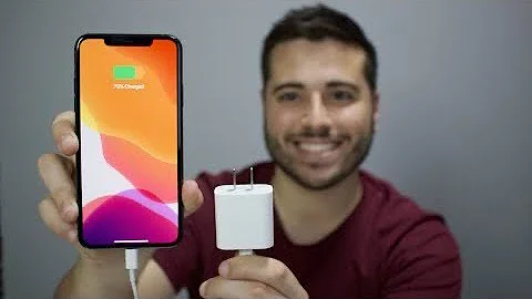 Qual a porcentagem mínima para carregar o celular?